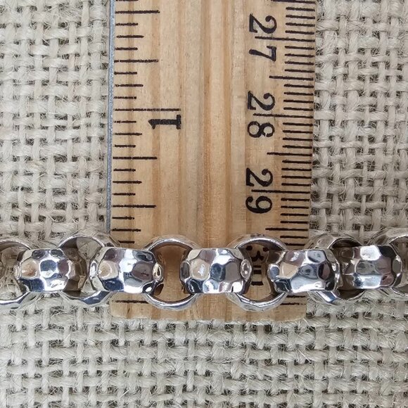 Silpada B1610 Hammered Rolo Bracelet —  Like New Condition - Picture 8 of 8